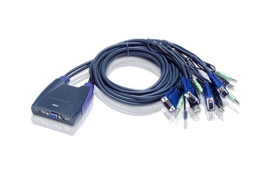 Изображение ATEN 4-Port USB VGA KVM Switch with Audio