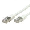 Picture of VALUE S/FTP (PiMF) Patch Cord, Cat.6, white 1 m