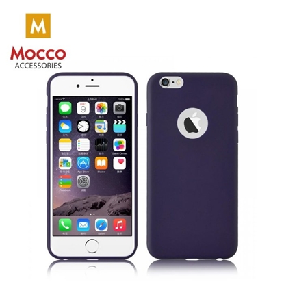 Изображение Mocco Ultra Slim Soft Matte 0.3 mm Silicone Case for Samsung G920 Galaxy S6 Blue