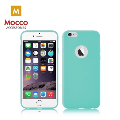 Изображение Mocco Ultra Slim Soft Matte 0.3 mm Silicone Case for Samsung G925 Galaxy S6 Edge Mint