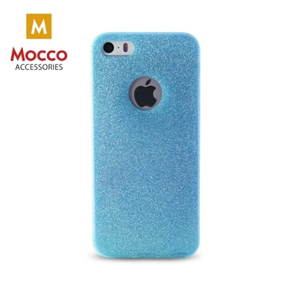 Изображение Mocco Glitter Ultra Back Case 0.3 mm Silicone Case for Samsung A510 Galaxy A5 (2016) Blue