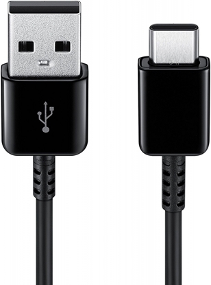 Picture of Samsung USB Male - USB Type C Male 1m Black 2pcs