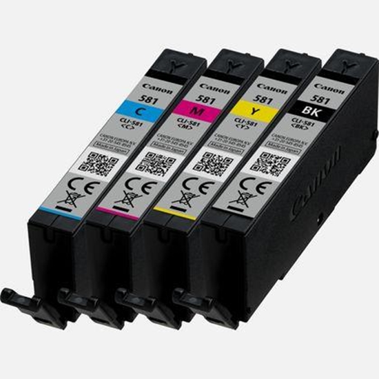 Picture of Canon CLI-581 Multipack ink cartridge Original Black, Cyan, Magenta, Yellow