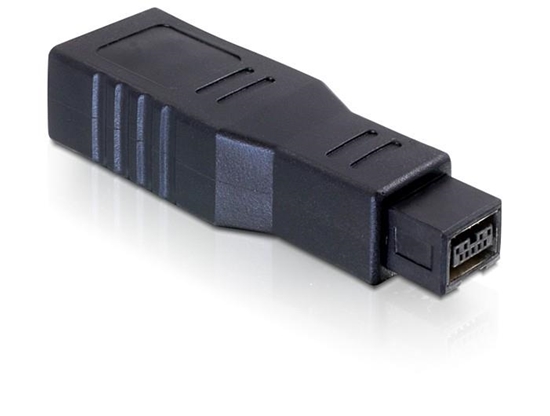 Изображение Delock Adapter FireWire 9 pin male  6 pin female