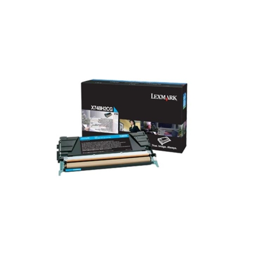 Изображение Lexmark X748H2CG toner cartridge 1 pc(s) Original Cyan