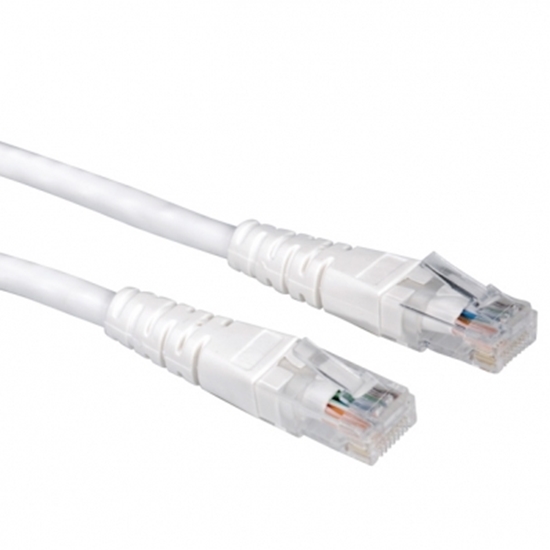 Изображение VALUE UTP Patch Cord, Cat.6, white, 5.0 m