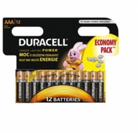 Изображение Duracell LR03 AAA Batteries - 12 Pack