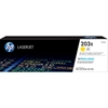 Picture of HP 203X High Capacity Yellow Laser Toner Cartridge, 2500 pages, for HP Color LaserJet Pro M254, M280, M281