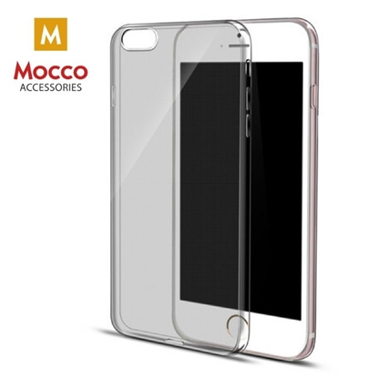 Picture of Mocco Ultra Back Case 0.3 mm Silicone Case for LG K220 X Power Transparent-Black