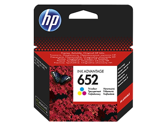 Picture of HP 652 Ink Cartridge Tri-color