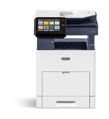 Изображение VersaLink B605S 55ppm mono MFP (3 in 1), 7" Touch Screen UI, Single pass DADF, USB/Ethernet, 1.05GHz Dual Core, 2GB, HDD 320GB