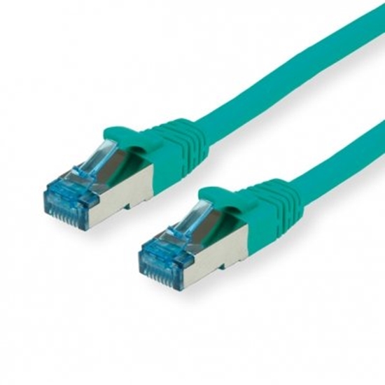 Изображение VALUE S/FTP Patch Cord Cat.6A, green, 10.0 m