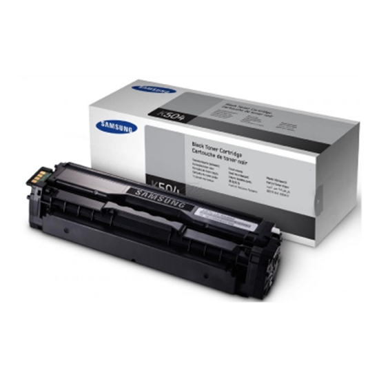 Picture of Samsung CLT-K504S Black Original Toner Cartridge