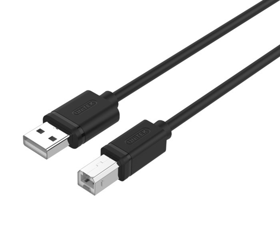 Изображение Kabel USB Unitek USB-A - micro-B 1 m Czarny (Y-C430GBK)