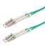 Picture of VALUE Fibre Optic Jumper Cable, 50/125µm, LC/LC, OM3, turquoise 0.5 m