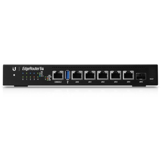 Изображение NET ROUTER 5P 1000M 1SFP/ER-6P UBIQUITI