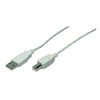 Picture of Logilink | USB 2.0 A to USB 2.0 B Cable | USB A male | USB B male