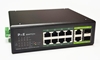 Picture of PoE switch 8ch 100Mbps +2G uplink 2 SFP