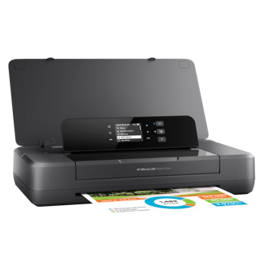 Изображение HP Officejet 200 Mobile Printer, Color, Printer for Small office, Print, Front-facing USB printing