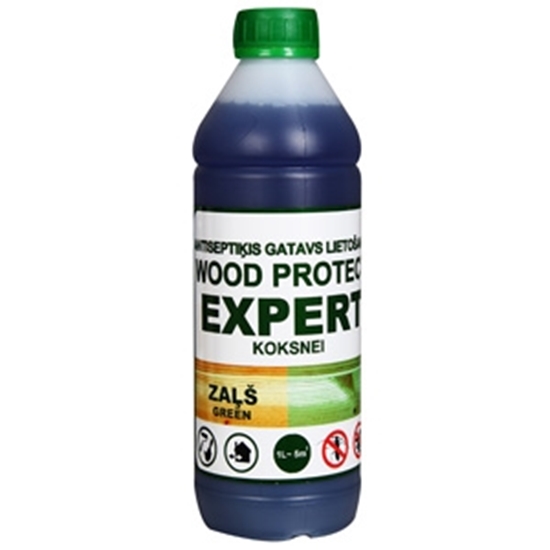 Picture of Antiseptiķis WOOD PROTECT EXPERT  zaļš 1l