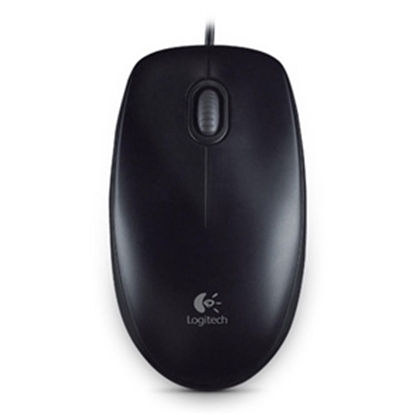 Изображение Datorpele Logitech B100 melna optiskā