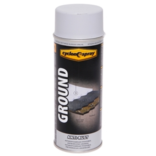 Изображение Aerosolkrāsa  GROUND Anri-Rust pelēks