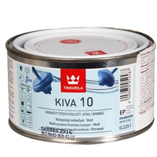 Picture of Akrilāta laka Tikkurila Kiva 10 matēta 225ml