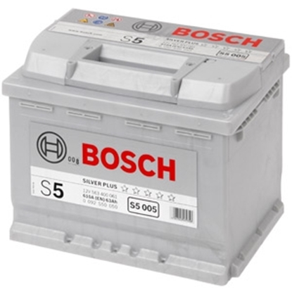 Attēls no Akumulators Bosch S5005 63Ah 610A