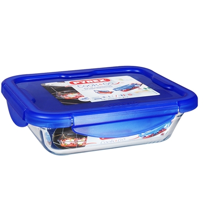 Attēls no Trauks ar vāku Pyrex 20x15cm 0.8l stikla