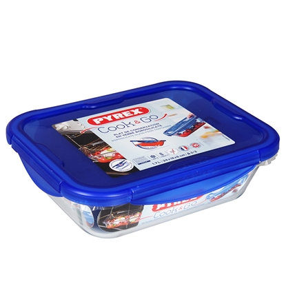 Изображение Trauks ar vāku Pyrex 24x18cm 1.7l stikla