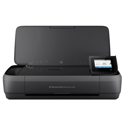 Picture of HP OfficeJet 250 Mobile All-in-One Printer, Color, Printer for Small office, Print, copy, scan, 10-sheet ADF