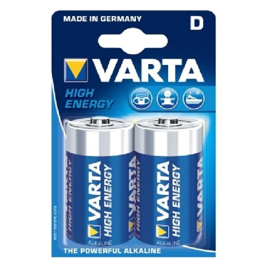 Изображение 1x2 Varta Longlife Power Mono D LR20