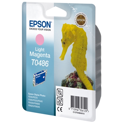 Изображение Epson Seahorse Singlepack Light Magenta T0486