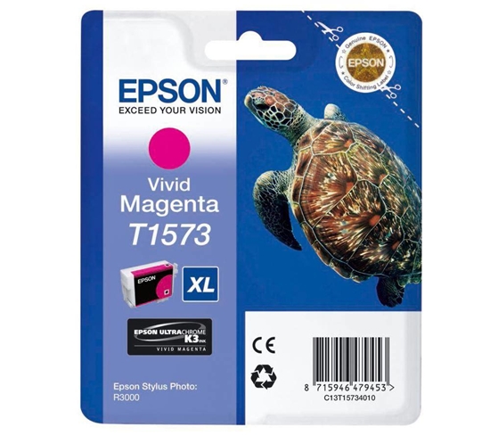 Picture of Epson ink cartridge vivid magenta T 157             T 1573