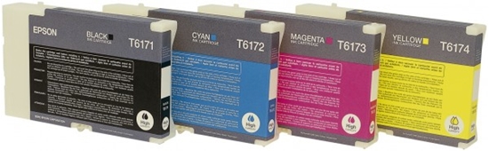 Picture of Epson ink cartridge black T 617 High Cap.  100 ml   T 6171