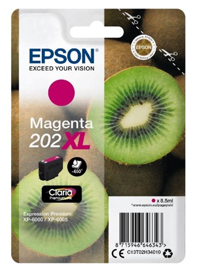 Picture of Epson ink cartridge magenta Claria Premium 202 XL     T 02H3