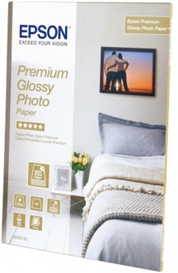 Изображение Epson Premium Glossy Photo Paper - A4 - 15 Sheets