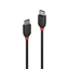 Attēls no Lindy 0.5m USB 3.1  Type C Cable 3A, Black Line