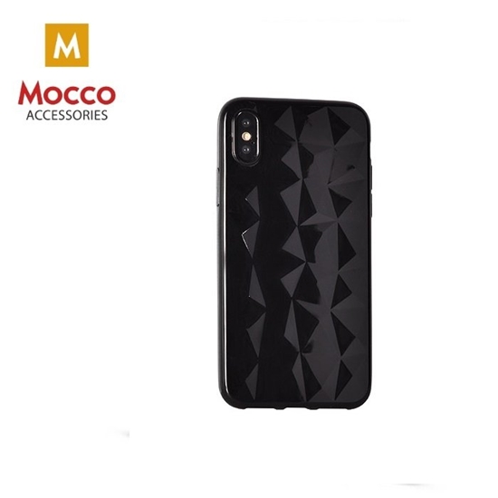 Picture of Mocco Trendy Diamonds Silicone Back Case for Xiaomi Redmi 4A Black