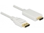 Attēls no Delock Cable Displayport 1.2 male - High Speed HDMI-A male passive 4K 1 m white