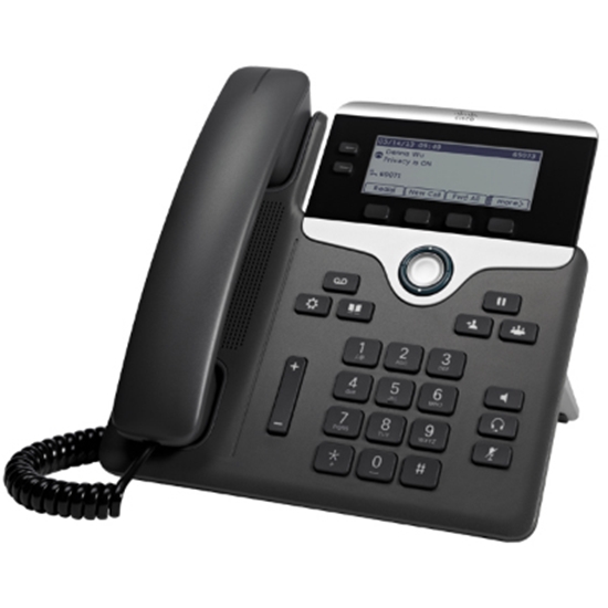 Изображение Cisco 7821 IP phone Black, Silver 2 lines