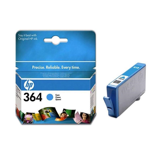 Picture of HP CB 318 EE ink cartridge cyan No. 364