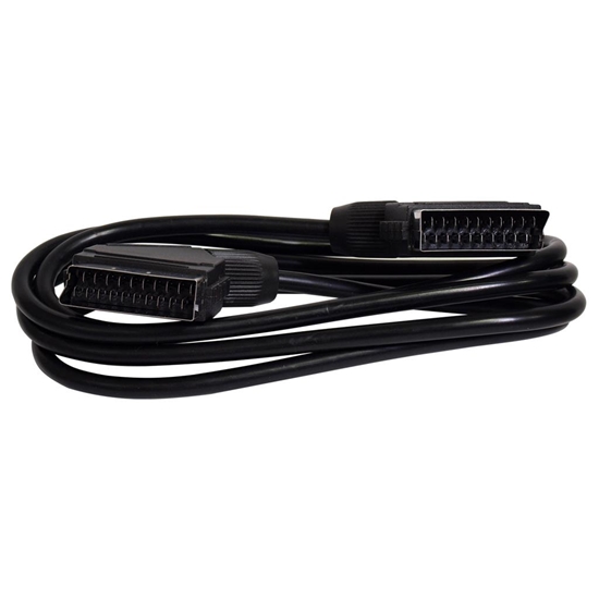 Изображение Kabel Art Scart - Scart 3m czarny (KABEUR M-M 3M)