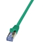 Picture of LogiLink Patchcord Cat.6A, S/FTP, PIMF, 10m, zielony (CQ3095S)