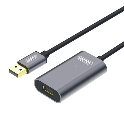 Attēls no Przedłużacz USB 2.0 10m; AM-AF,PREMIUM; Y-272