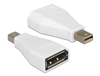 Picture of Delock Adapter mini Displayport 1.2 male  Displayport female white