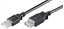 Picture of Kabel USB Techly USB-A - USB-A 0.3 m Czarny (686221)