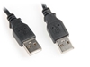 Picture of Equip USB 2.0 Type A Cable, 5.0m , Black