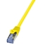 Picture of LogiLink Patchcord Cat.6A, S/FTP, 5m, żółty (CQ3077S)