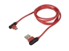 Изображение Natec Prati, Angled USB Type C to Type A Cable 1m, Red | Natec | Angled USB Type C to USB Type A | Prati | USB Type C | USB Type-A